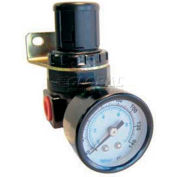 Bimba-Mead Mini Regulator MSR200-08, Relieving / Press-To-Lock Adj Knob, 1/4" NPT