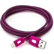 BT Saphire PwrMate 6.5 ft. Charge & Sync Cable with Lightning Connector - Pink