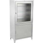 Blickman 7956SS Kennedy Stainless Steel Freestanding Medical Storage Cabinet
