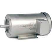Baldor-Reliance Washdown Motor CSSEWDFM3558T, 3 PH, 2 HP, 1755 RPM, 208-230/460 V, TEFC, 145TC FR
