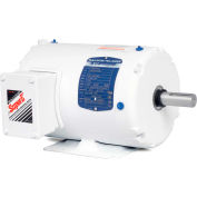 Baldor-Reliance Washdown Motor EWDM3546T, 3 Phase, 1 HP, 1745 RPM, 208-230/460 Volts, TENV, 143T FR