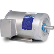 Baldor-Reliance Washdown Motor IDCSWDM3542, 3 Phase, 0.75 HP, 1740 RPM, 208-230/460 V, TENV,56C FR