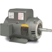 Baldor-Reliance Motor JML1509T, 7.5HP, 3450RPM, 1PH, 60HZ, 213JM, 3729L, OPEN