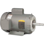 Baldor-Reliance Pump Motor, JML3606T, 1 Phase, 3 HP, 115/230 Volts, 3450 RPM, 60 HZ, TEFC, 182JM