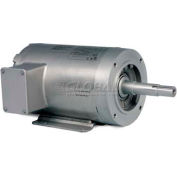Baldor-Reliance Washdown Motor JMSSEWDM3550T, 3 Phase, 1.5 HP, 3500 RPM, 208-230/460V, TENV,143JM FR