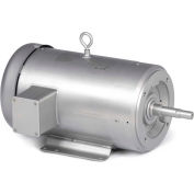 Baldor-Reliance Washdown Motor JMSSEWDM3711T, 3 Phase, 10 HP, 3500 RPM, 208-230/460 V,TEFC,215JM FR