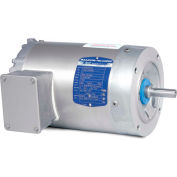 Baldor-Reliance Washdown Motor VESWDM3554, 3 Phase, 1.5 HP, 1755 RPM, 208-230/460 Volts, TENV,56C FR