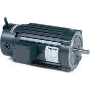 Baldor-Reliance Unit Handling Motor, VRBM3538, 3 PH, 0.5 HP, 208-230/460 V, 1725 RPM, TENV,56C Frame