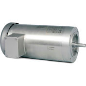 Baldor-Reliance Washdown Motor VSSEFWDM3538, 3 Phase, 1/2 HP, 1800 RPM, 208-230/460 V,TEFC,56C FR