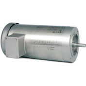 Baldor-Reliance Washdown Motor VSSEWDM3556, 3 Phase, 1 HP, 1155 RPM, 208-230/460 Volts, TEFC, 56C FR