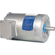 Baldor-Reliance Washdown Motor VSWDM3542, 3 Phase, 0.75 HP, 1750 RPM, 230/460 Volts, TENV, 56C FR