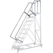 44"H CAL-OSHA Handrail Kit for Extra Heavy Duty Rolling Safety Ladders