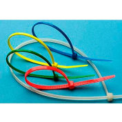 8 inch Long x 40 Lb Tensile Strength Cable Tie Brown Color UL Recognized - 1000 Pack