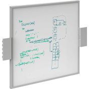 BOSTONtec BS2428W, Workstation Back Screen White Board