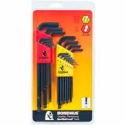 Bondhus 20196 Inch/Metric Balldriver L-wrench Double Pack 10999 & 10936