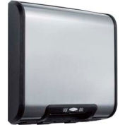 Bobrick® TrimLine Automatic Surface Mount Hand Dryer, ADA Compliant, Black Stainless,115V