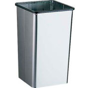 Bobrick® Classicseries™ Stainless Steel Recessed Trash Can, 12 Gallon 