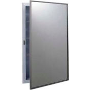 Bobrick® B-397 Recessed Medicine Cabinet, 15-7/8"W x 4-1/4"D x 25-7/8"H, White Enamel
