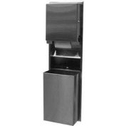 Bobrick® ClassicSeries Recessed Convertible Auto Paper Towel Roll Dispenser/Receptacle