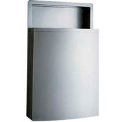Bobrick® ConturaSeries® B43644 Recessed Waste Receptacle w/ LinerMate®