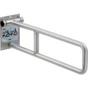 Bobrick® Swing Up Grab Bar - 29"W Satin - B4998