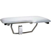 Bobrick® Folding Left Hand Shower Seat - 32-7/8"W - B518