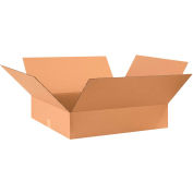 Flat Cardboard Corrugated Boxes 28" x 24" x 6" 200#/ECT-32 - Pkg Qty 20
