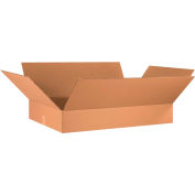 Flat Cardboard Corrugated Boxes 36" x 24" x 6" 200#/ECT-32 - Pkg Qty 15