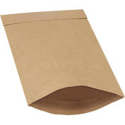Global Industrial Padded Mailers, #1, 7-1/4"W x 12"L, Kraft, 100/Pack