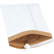 Global Industrial Self Seal Padded Mailers, #2, 8-1/2"W x 12"L, White, 25/Pack