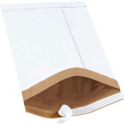 Global Industrial Self Seal Padded Mailers, #3, 8-1/2"W x 14-1/2"L, White, 25/Pack