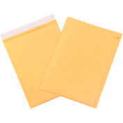 Global Industrial Self Seal Bubble Mailers w/Tear Strip #1 7-1/4"W x 12"L Golden Kraft 100/Pk