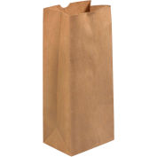 Kraft Hardware Bags #10, 6-5/16"W x 4-1/8"D x 13-3/8"H, Pack of 400