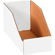 Global Industrial 4" x 9" x 4-1/2" Open Top Corrugated Bin Boxes - Pkg Qty 50