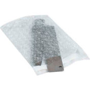 Self Seal Bubble Bags, 10-1/2"L x 5"W, Clear, Pack of 250