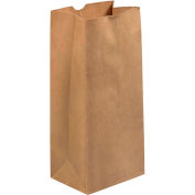 Kraft Hardware Bags #6, 6"W x 3-5/8"D x 11"H, Kraft, Pack of 200