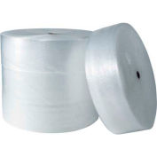 Global Industrial Non Perforated Air Bubble Roll, 12"W x 375'L x 5/16" Thick, Clear, 4/Pack