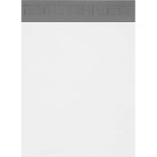 2.5 Mil Expansion Poly Mailers, 13"L x 11"W x 4"D, White, 100/Pack