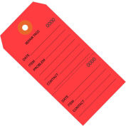Global Industrial&#153; Consecutively Repair Tag #8 6-1/4&quot;L x 3-1/8&quot;W, Red, 1000/Pack