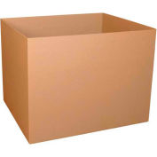 Global Industrial Triple Wall Gaylord Bottom Cargo Containers, 48"L x 40"W x 48"H, Kraft - Pkg Qty 5