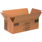 Global Industrial Haz Mat Boxes Two 1 Qt. Paint Cans, 10-1/4"L x 5-1/8"W x 6-3/16"H, 25/pk
