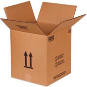 Global Industrial Haz Mat Boxes 5 Gal. Metal Pail, 12-1/8"L x 12-1/8"W x 13-9/16"H, 10/Pk