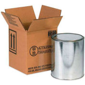 Haz Mat Boxes For 1 Gal. Paint Can, 6-7/8"L x 6-7/8"W x 7-7/8"H, Kraft, 20/Pack