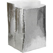 Global Industrial Cool Shield Insulated Box Liners, 16"L x 16"W x 16"D, Silver, 15/Pack