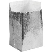 Global Industrial™ Cool Shield Insulated Box Liners, 8"L x 8"W x 8"D, Silver, 25/Pack