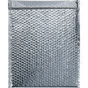 Global Industrial™ Cool Shield Thermal Bubble Mailers, 24"W x 20"L, Silver, 50/Pack
