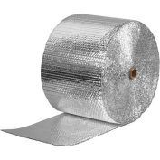 Global Industrial Cool Shield Thermal Bubble Roll, 16"W x 125'L x 3/16" Thick, Silver
