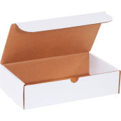 Corrugated Literature Mailers 11" x 6-1/2" x 2-3/4" 200#/ECT-32 White - Pkg Qty 50