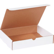 Corrugated Literature Mailers 11-1/8" x 8-3/4" x 2-5/16" 200#/ECT-32 White - Pkg Qty 50
