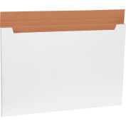 Jumbo Fold-Over Corrugated Mailers 36" x 24" x 1" 200#/ECT-32 White - Pkg Qty 20